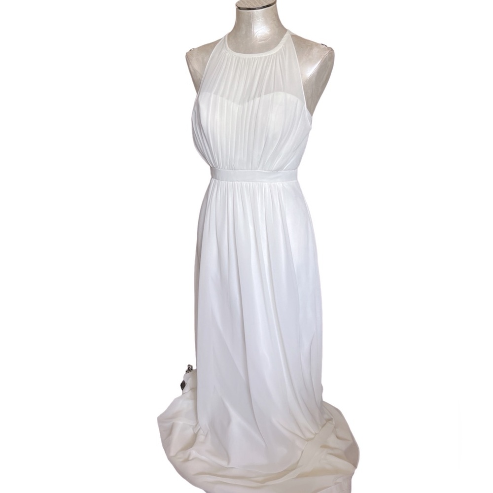 Bari Jay Women’s Long Dress illusion sleeveless New with tag size 6